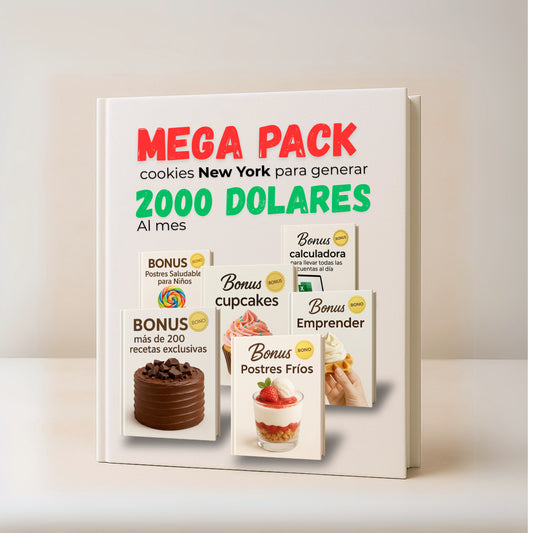🔥 TODOS LOS SECRETOS DE LAS COOKIES MILLONARIAS: LA BIBLIA DE LAS COOKIES🍪 + 7 LIBROS DE REGALO 🎁